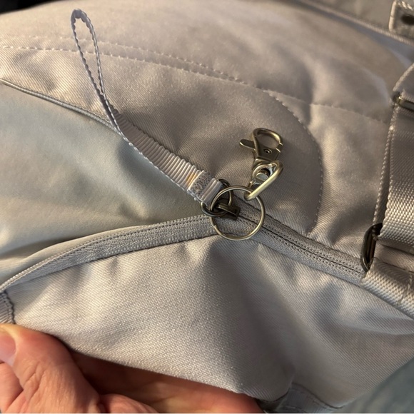 LULULEMON Ice Gray Silver Urbanite Backpack Large Baby Diaper Bag Travel main image 5